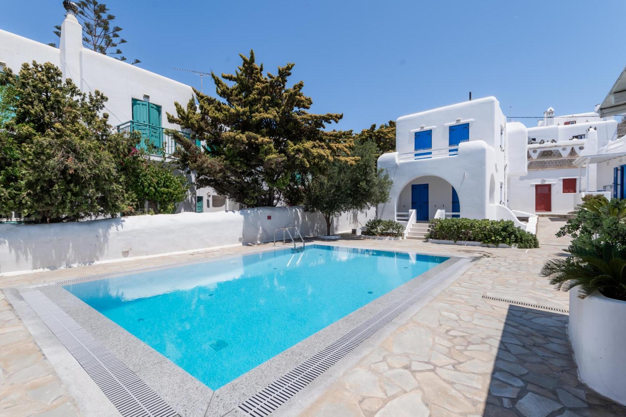 Olive Tree Mykonos Town Semi-Basement Apartment Dış mekan fotoğraf